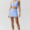 High-Waist Good Form Tenis Eteği - Açık Provence Mavisi