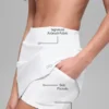 High-Waist Good Form Tenis Eteği - Beyaz