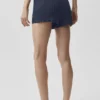High-Waist High-Waist Kazak Sunlit Şort - Lacivert
