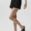 High-Waist High-Waist Sunlit Şort - Siyah