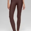 High-Waist Şık Tayt - Brownstone