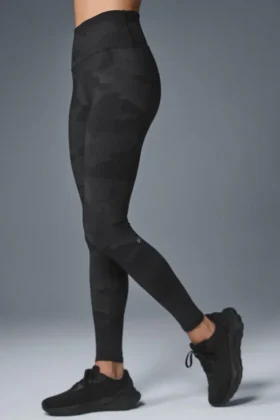 High-Waist Kamuflaj Vapor Tayt | Kadın Tayt