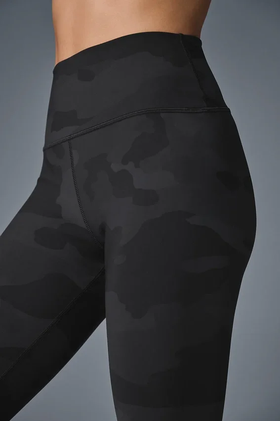High-Waist Kamuflaj Vapor Tayt | Kadın Tayt