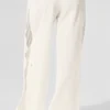 High-Waist Origin Geniş Paça Pantolon - Fildişi