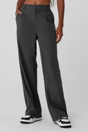 High-Waist Pursuit Pantolon - Antrasit