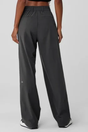 High-Waist Pursuit Pantolon – Antrasit