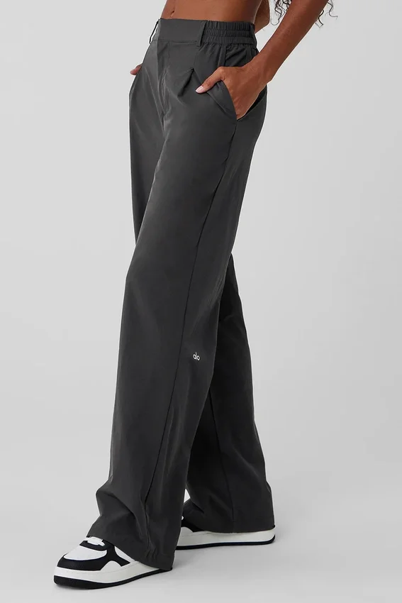 High-Waist Pursuit Pantolon - Antrasit