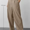 High-Waist Pursuit Pantolon (Normal) - Gravel