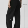 High-Waist Pursuit Pantolon (Normal Kesim) - Siyah