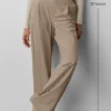 High-Waist Pursuit Pantolon (Uzun) - Gravel