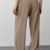 High-Waist Pursuit Pantolon (Uzun) - Gravel