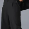 High-Waist Pursuit Pantolon (Uzun) - Siyah
