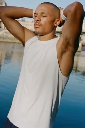 Idol Muscle Tank - Beyaz