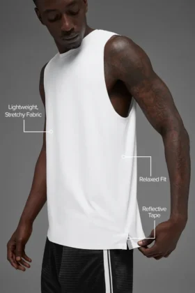 Idol Muscle Tank – Beyaz