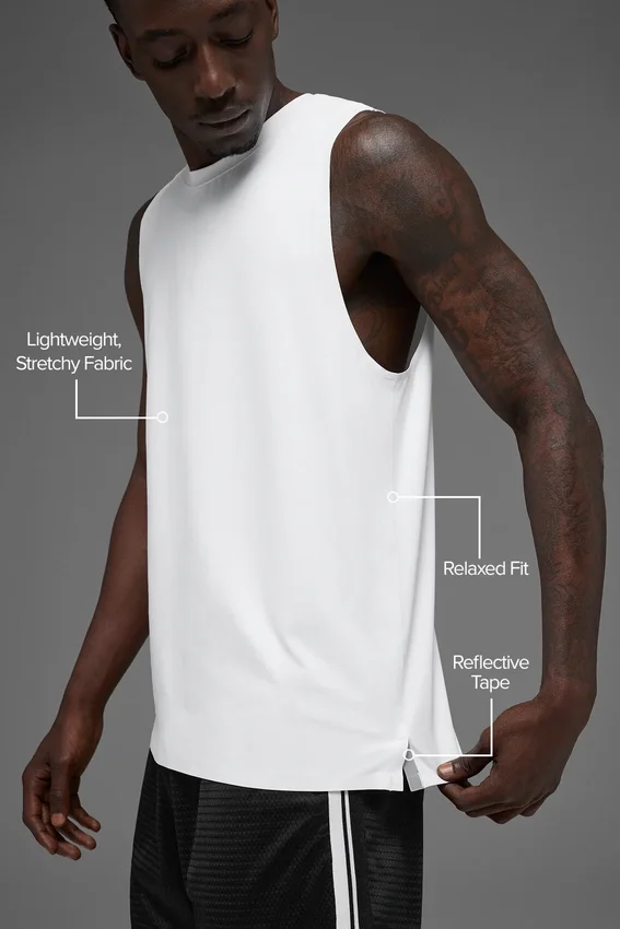 Idol Muscle Tank - Beyaz