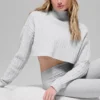 Kablo Örgü Kısa Winter Bliss Balıkçı Yaka Uzun Kollu - Athletic Heat