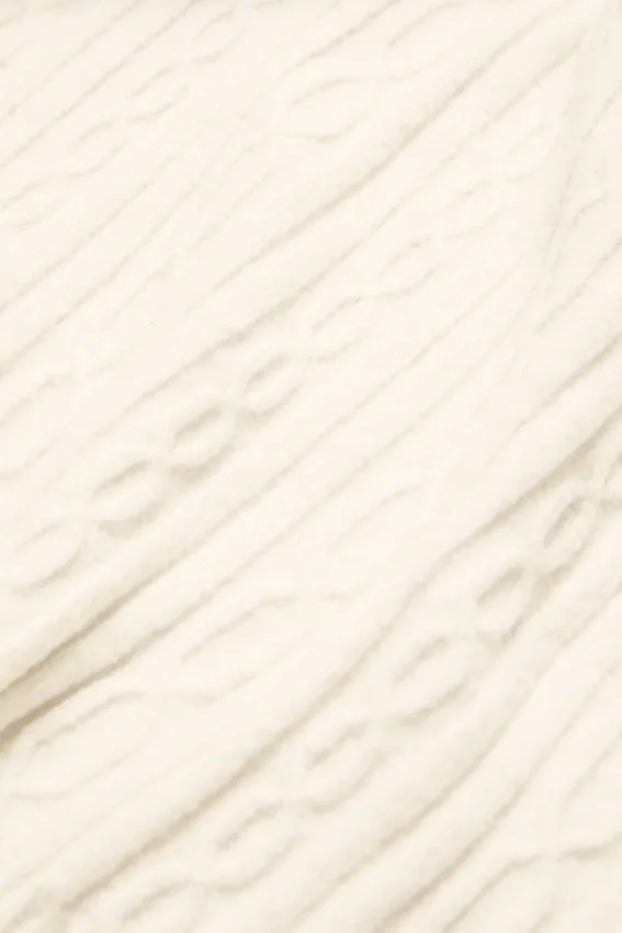 Kablo Örgü Winter Bliss Pantolon - Fildişi