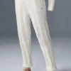 Kablo Örgü Winter Bliss Pantolon - Fildişi