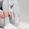 Kadın Lettuce Edge Çorap - Atletik Heather Gri