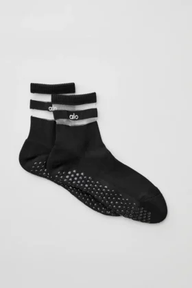 Kadın Pulse Grip Çorap - Siyah