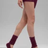 Kadınlar için Askılı Siren Grip Çorap - Bordo