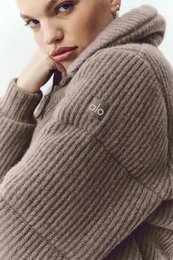 Kaşmir Northstar Kazaklı Puffer Ceket - Alpine Kakao Heather