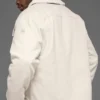 Kanvas Utility Shacket - Kemik Rengi