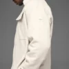 Kanvas Utility Shacket - Kemik Rengi