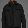 Kanvas Utility Shacket - Siyah