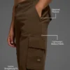 Kargo Ripstop Pantolon - Espresso
