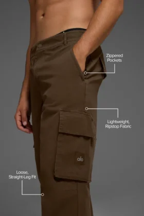 Kargo Ripstop Pantolon – Espresso