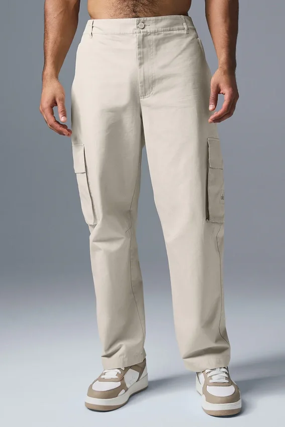 Kargo Ripstop Pantolon - Kemik Rengi