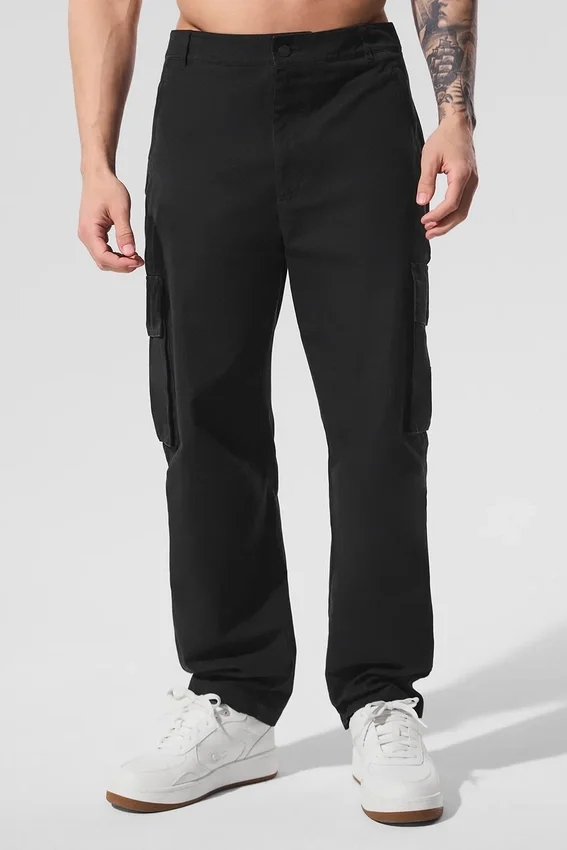 Kargo Ripstop Pantolon - Siyah