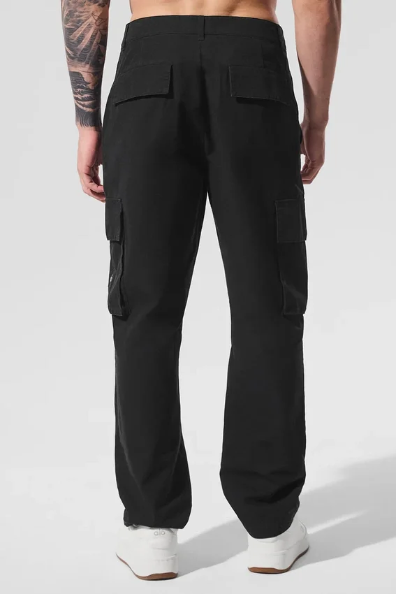 Kargo Ripstop Pantolon - Siyah