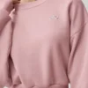 Kısa Accolade Bisiklet Yaka - Vintage Pembe