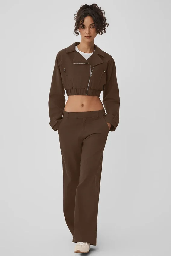 Kısa Cosmopolitan Ceket - Espresso