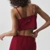 Kısa Kesim Connection Atlet - Summer Romance Kırmızı