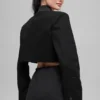 Kısa Main Character Ceket - Siyah