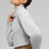 Kısa Serenity Coverup - Atletik Heather Gri