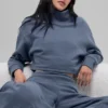 Kısa Serenity Üst - Bluestone