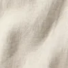 Linen Days Kısa Kollu Düğmeli Gömlek - Kemik Rengi