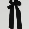 Love Knots Kravat Saç Lastiği - Siyah