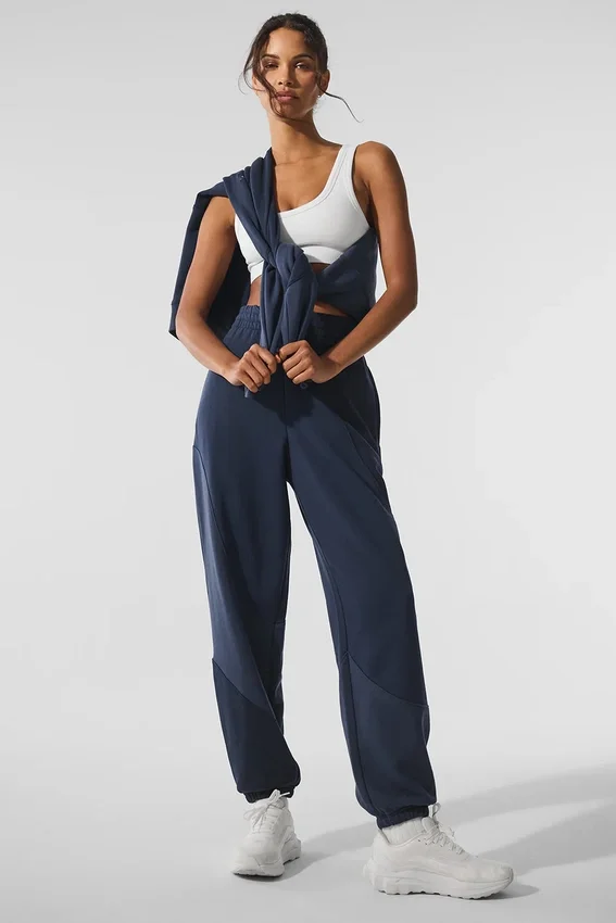 Make Waves Eşofman Altı - Lacivert Tonlu