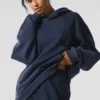 Make Waves Kapüşonlu Sweatshirt - Lacivert Tonlu