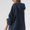 Make Waves Kapüşonlu Sweatshirt - Lacivert Tonlu