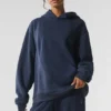 Make Waves Kapüşonlu Sweatshirt - Lacivert Tonlu