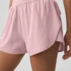 Match Point Şort - Vintage Pembe