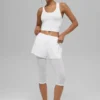 Mesh Front Runner Tank - Beyaz