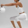 Mesh Front Runner Tank - Beyaz