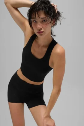 Mesh Front Runner Tank - Siyah